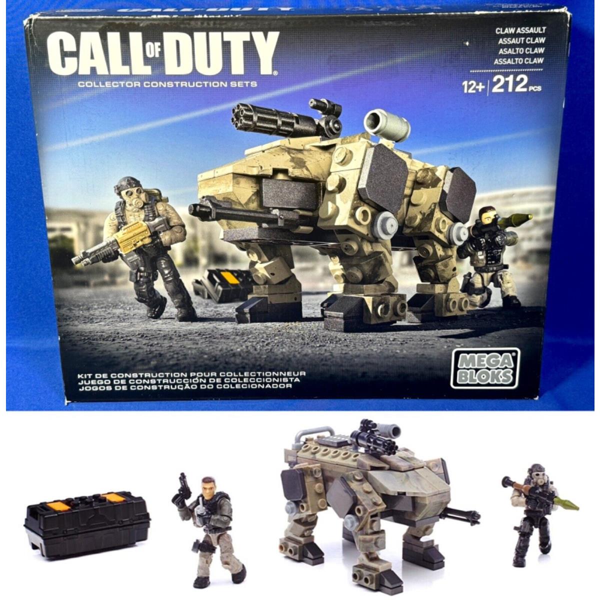 Claw Assault - Mega Bloks Call OF Duty DCL10 - 2 Super Poseable Figures