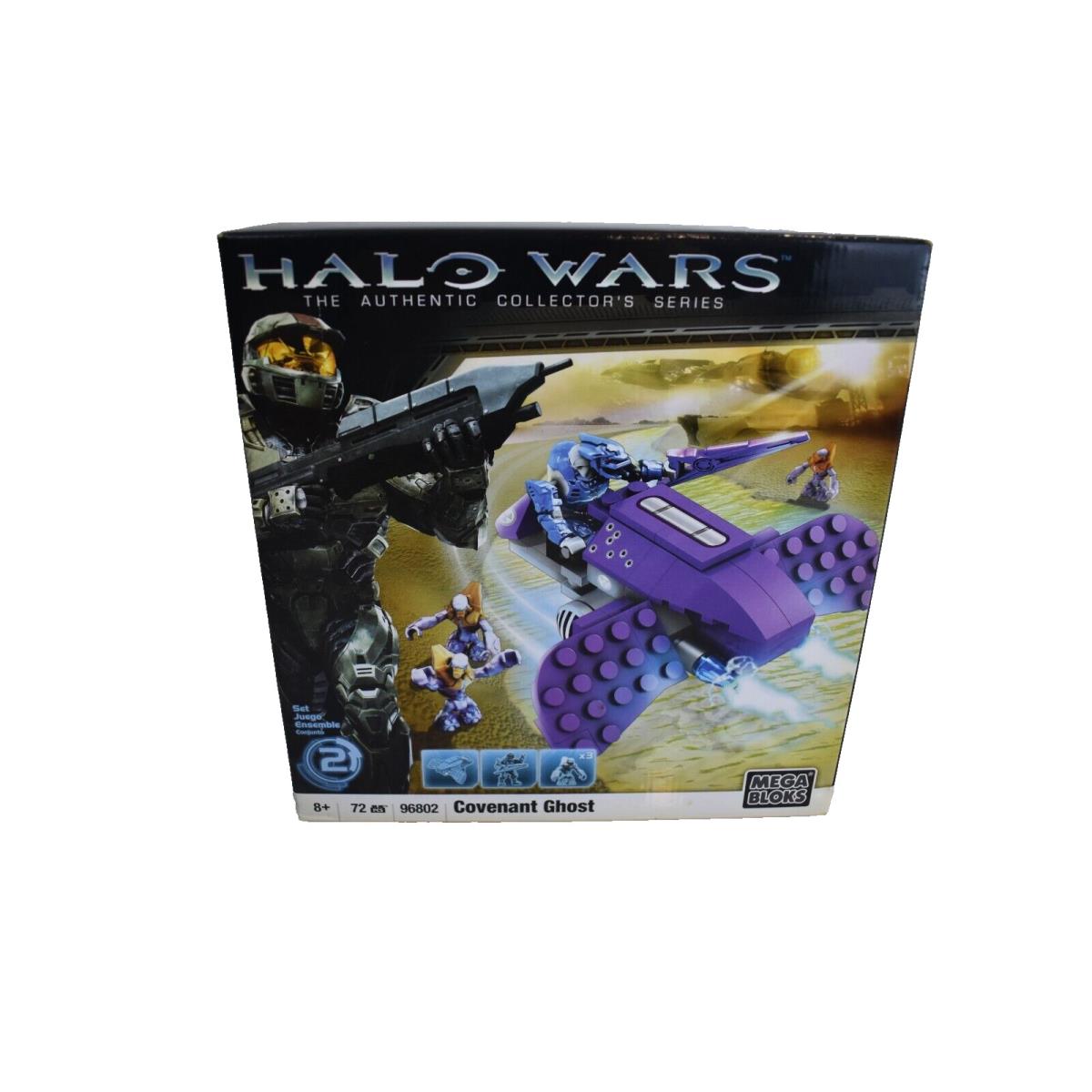 Halo Wars Mega Bloks Covenant Ghost 96802 2009