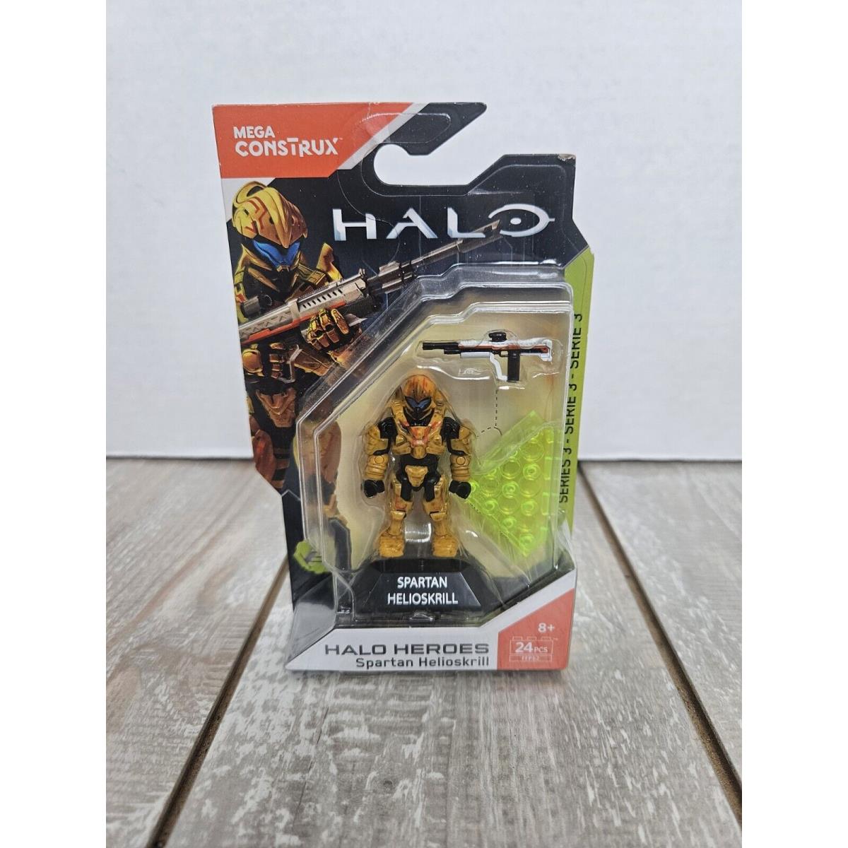 Mega Bloks Halo Mega Construx Heroes Series 3 Spartan Helioskrill Mini Figure