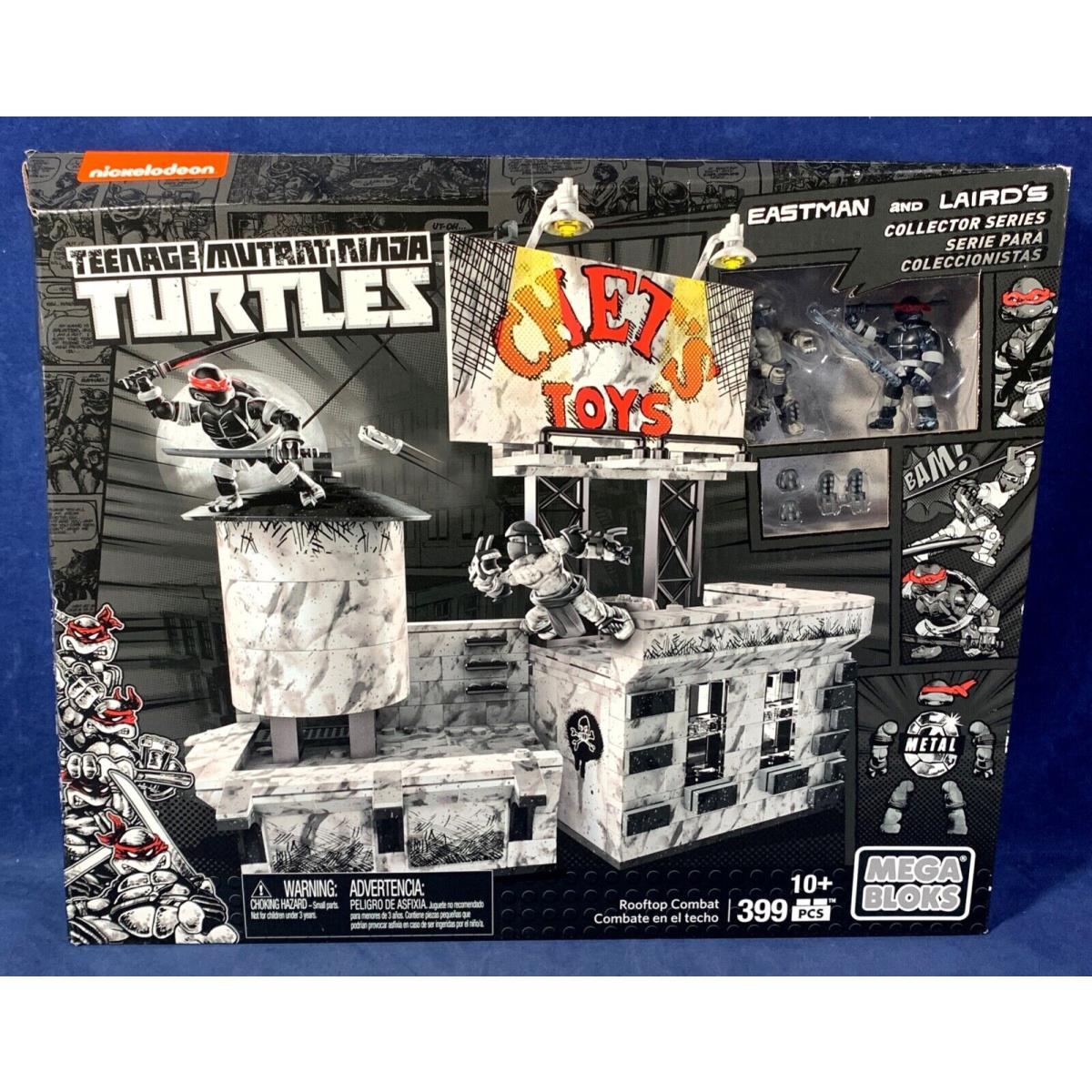 Rooftop Combat Mega Bloks DPD80 Teenage Mutant Ninja Turtles Tmnt Eastman Laird