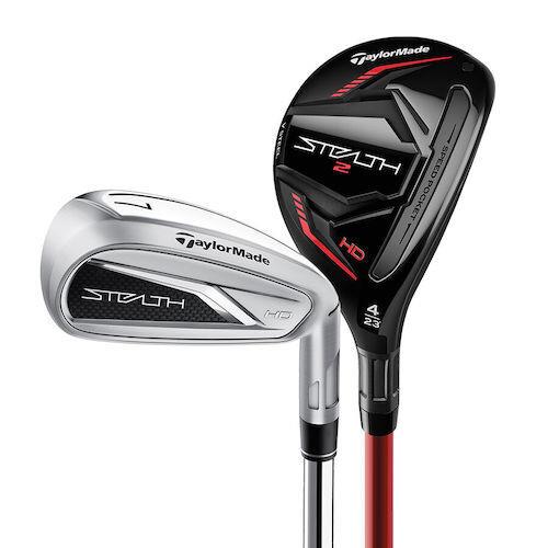 Taylormade Stealth HD Iron and Hybrid Combo Set Graphite Shaft Irons 2023 - Teal