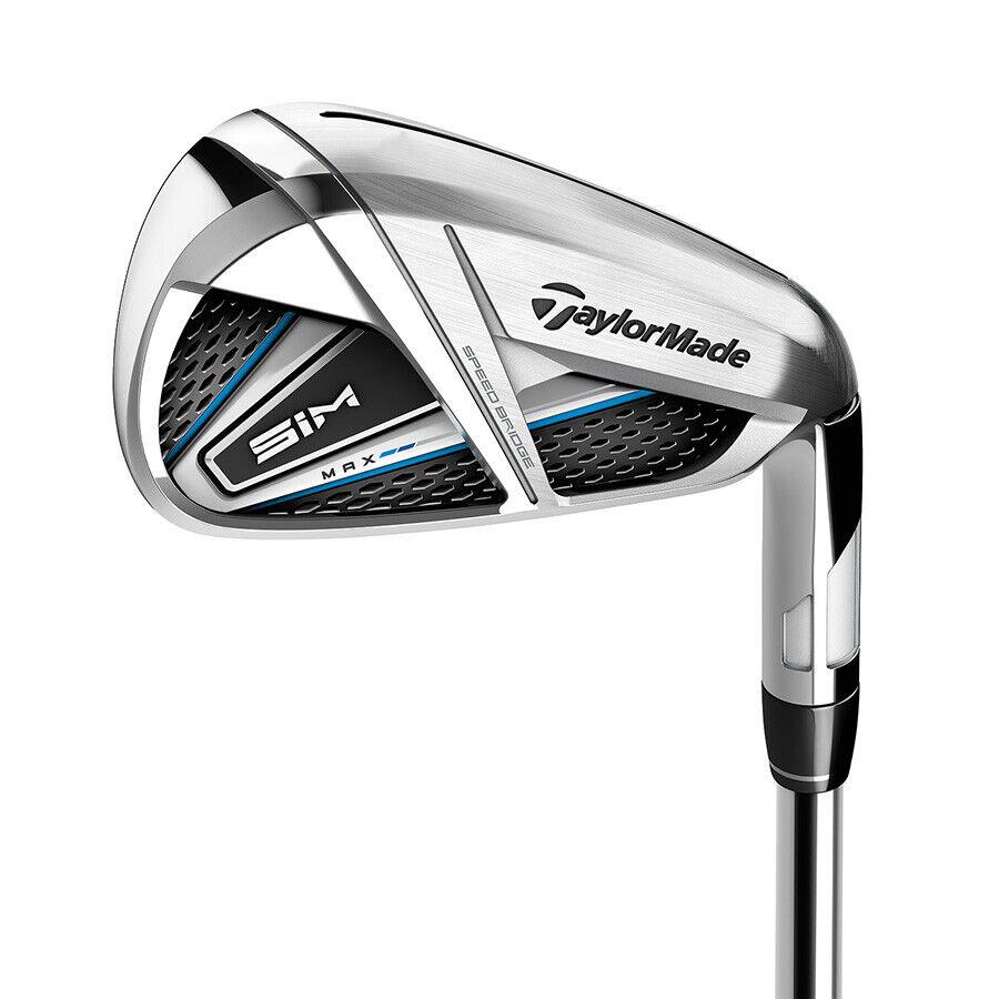 Taylormade Sim Max Approach 49 Wedge Steel Zelos6 Stiff Flex