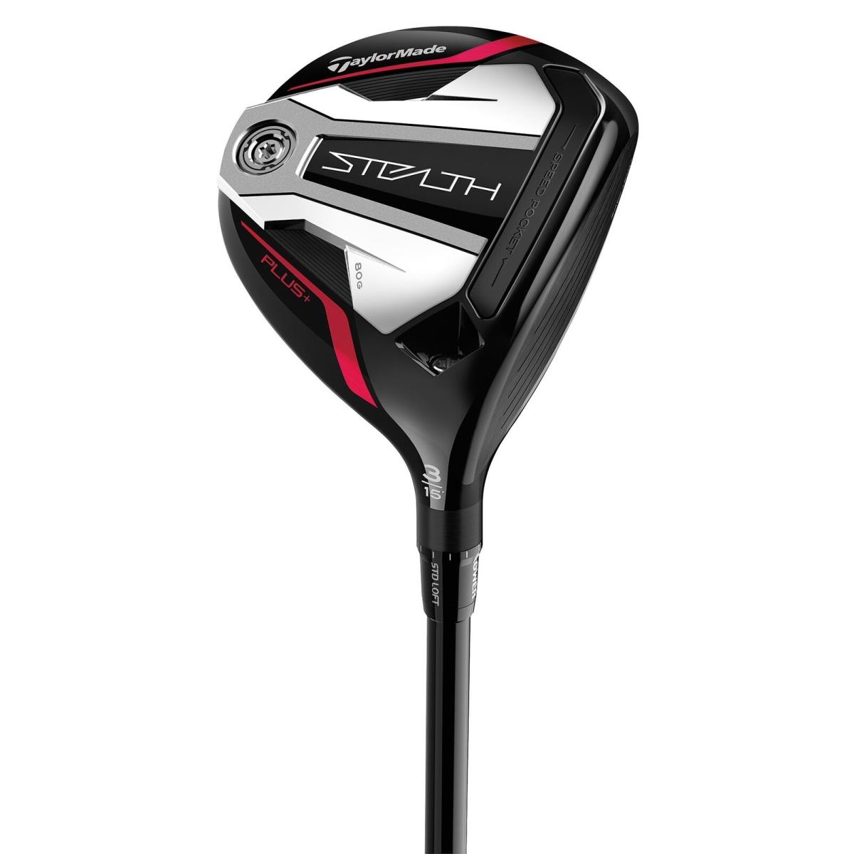 Taylormade Golf Club Stealth Plus 15 3 Wood 6 Graphite - Red