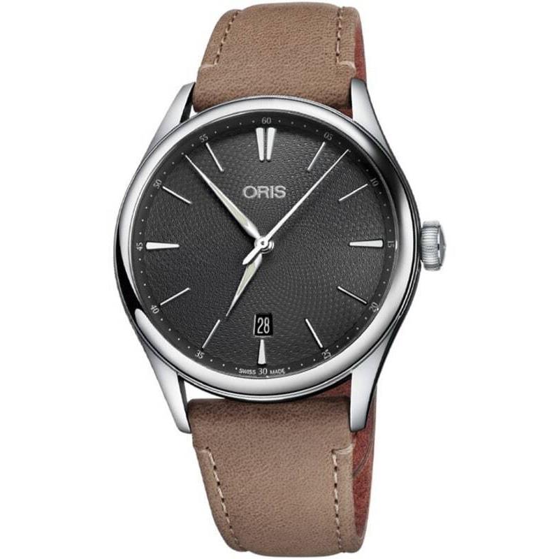 Oris Artelier Date Grey Dial Men`s Watch 01 733 7721 4053-07 5 21 32FC