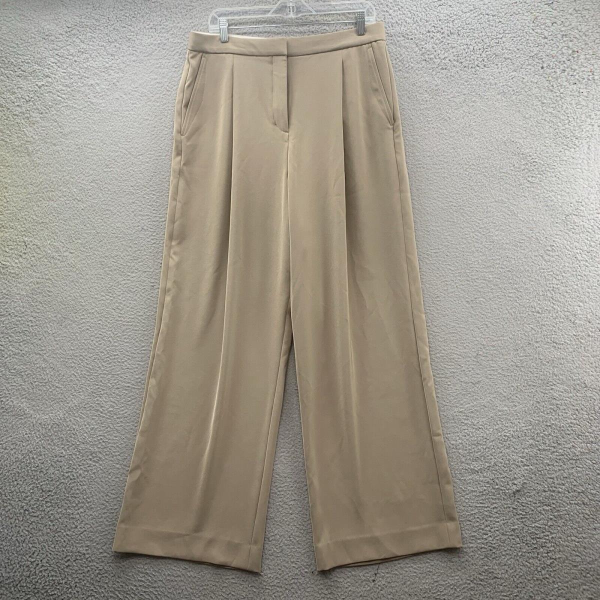 Rag Bone Ivy Clay Pants Pleated Front Casual Carrer Women s Size 10