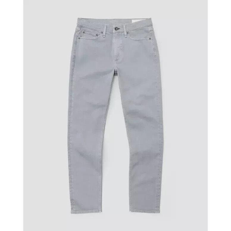 Rag and Bone Newyork Men`s Fit 2 Aero Strech Jeans Steel Gray 34x32