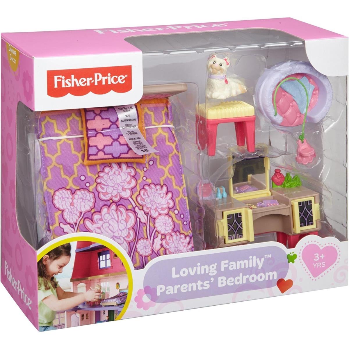 Fisher-price Loving Family Parents` Bedroom