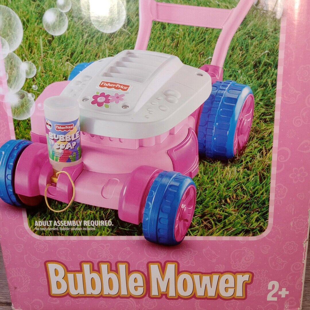 Fisher Price Kids Bubble Mower Pink Box Toys R Us Exclusive