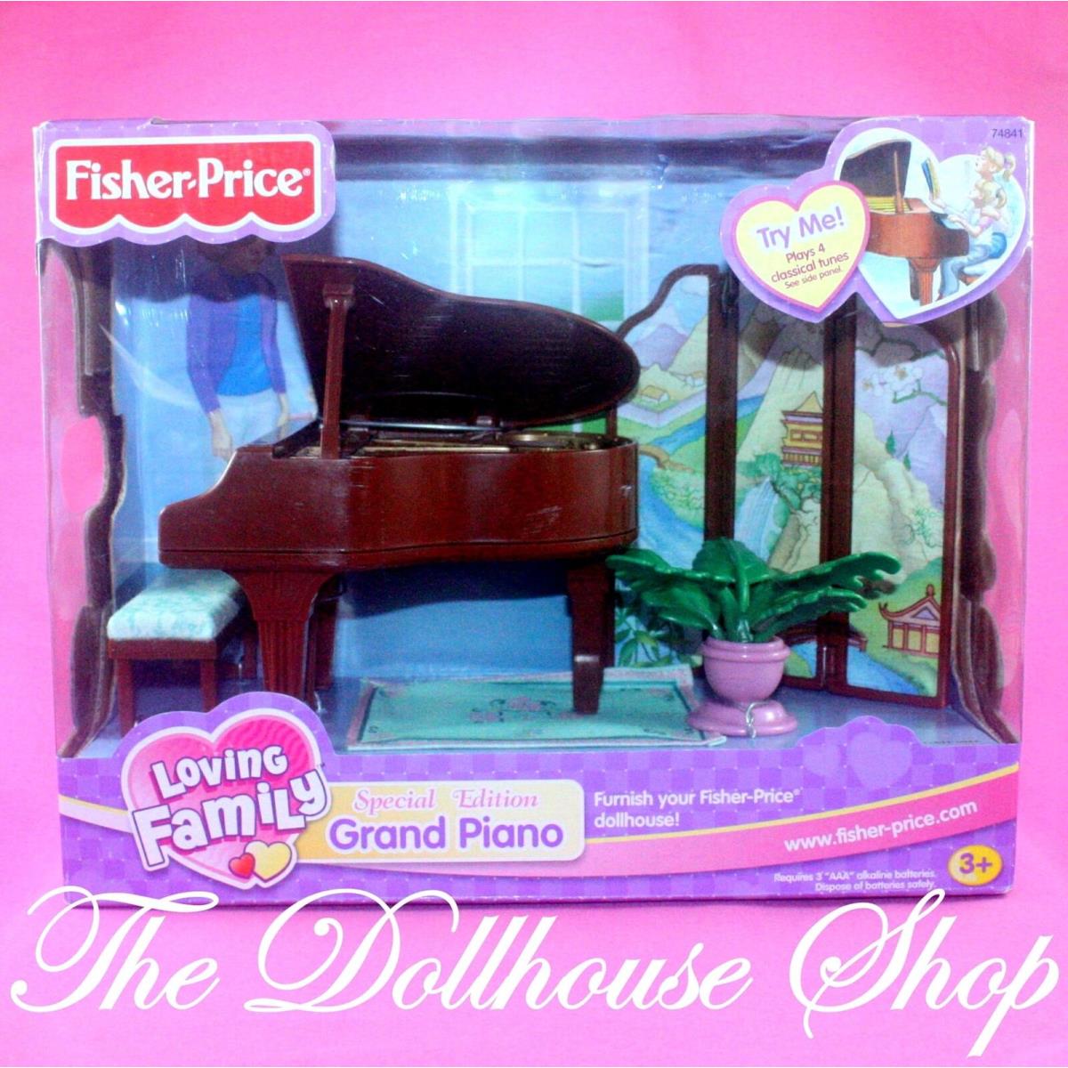 Fisher Price Loving Family Town Doll House Special Edition Grand Piano