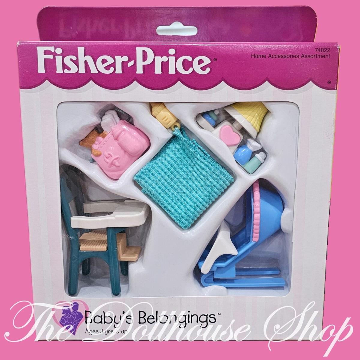 Fisher Price Loving Family Dollhouse Baby`s Belongings