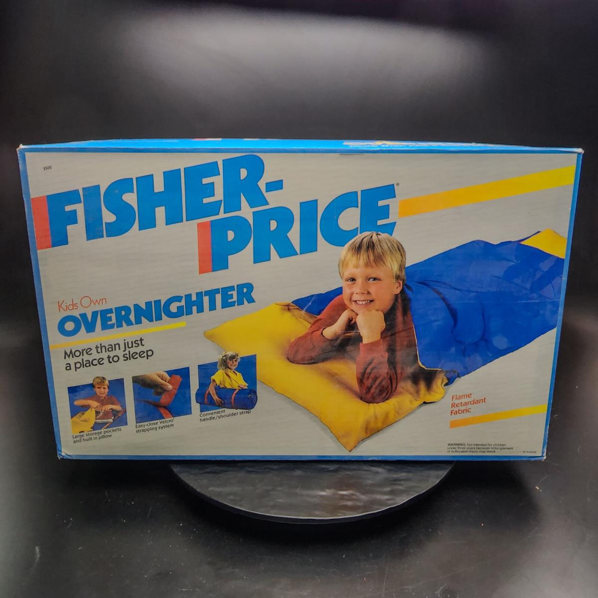 Vintage Fisher-price 1988 Kids Sleeping Bag Old Stock