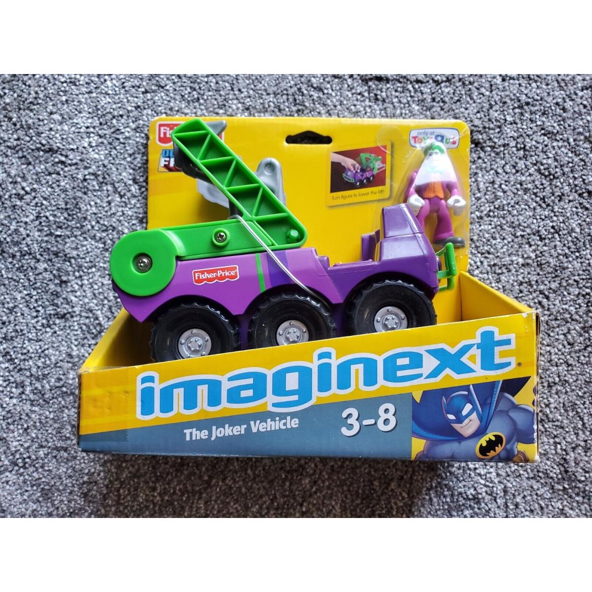 2007 Imaginext The Joker Vehicle DC Friends Fisher Price Toys r Us Exclusive