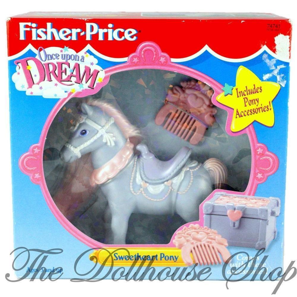 Fisher Price Once Upon A Dream Dollhouse Sweetheart Pony Horse