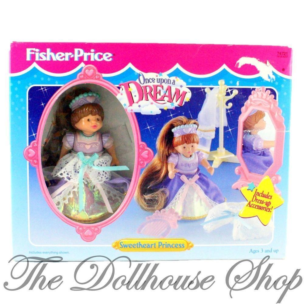 Fisher Price Once Upon A Dream Dollhouse Sweetheart Princess Girl Doll