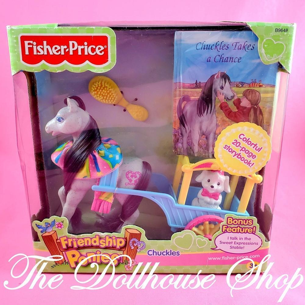 Fisher Price Loving Family Dollhouse Friendship Ponies Chuckles Horse