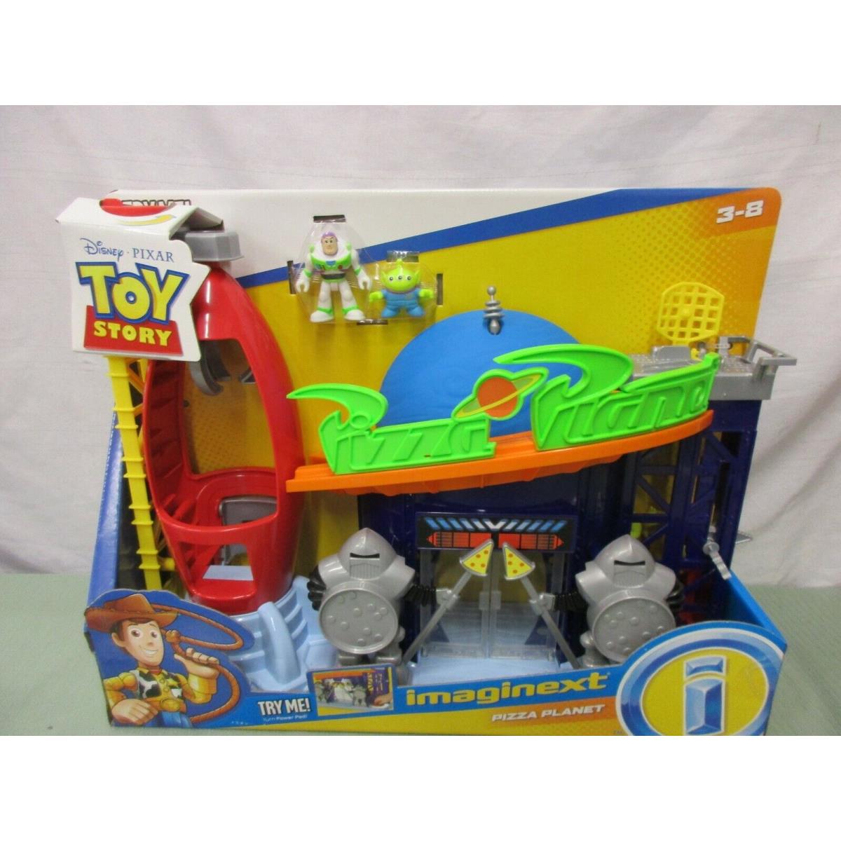 Imaginext Pizza Planet Toy Story Disney Pixar Buzzlight Year Alien