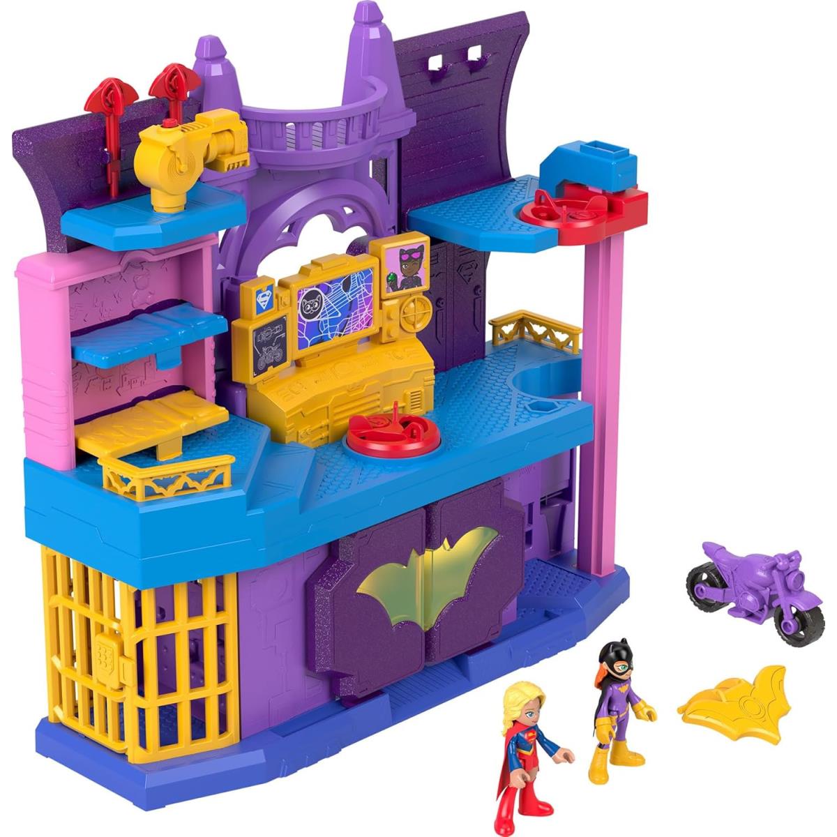 Fisher-price Imaginext DC Super Friends Toy Batgirl Hero Hideout Playset Toy