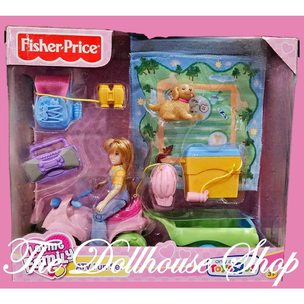 Fisher Price Loving Family Dollhouse Atv Fun Set