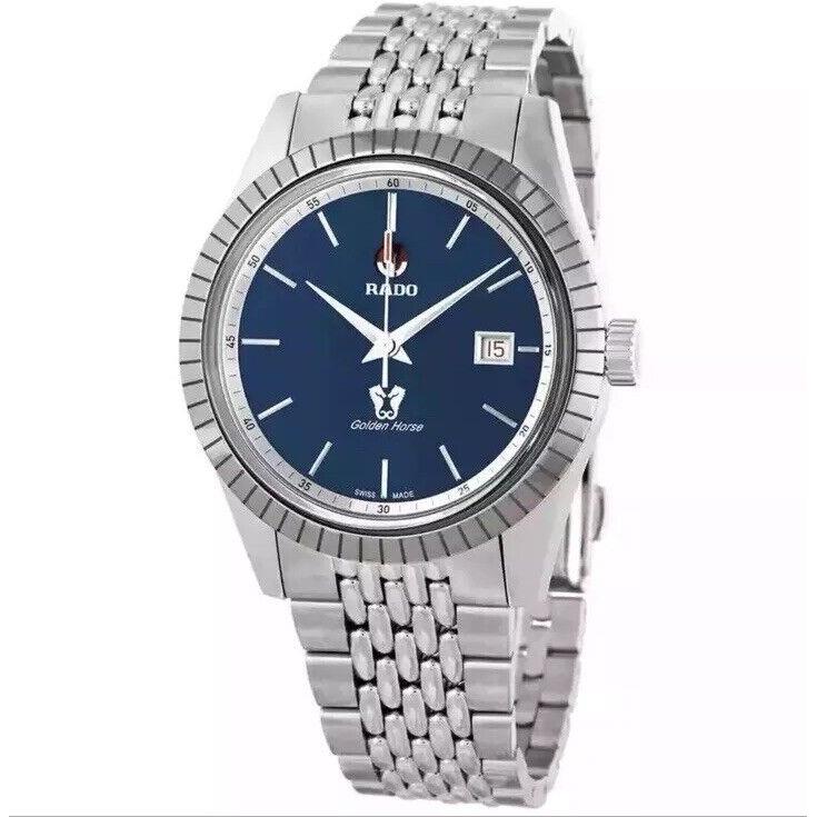 Rado Golden Horse Automatic Blue Dial Men`s Watch R33101203