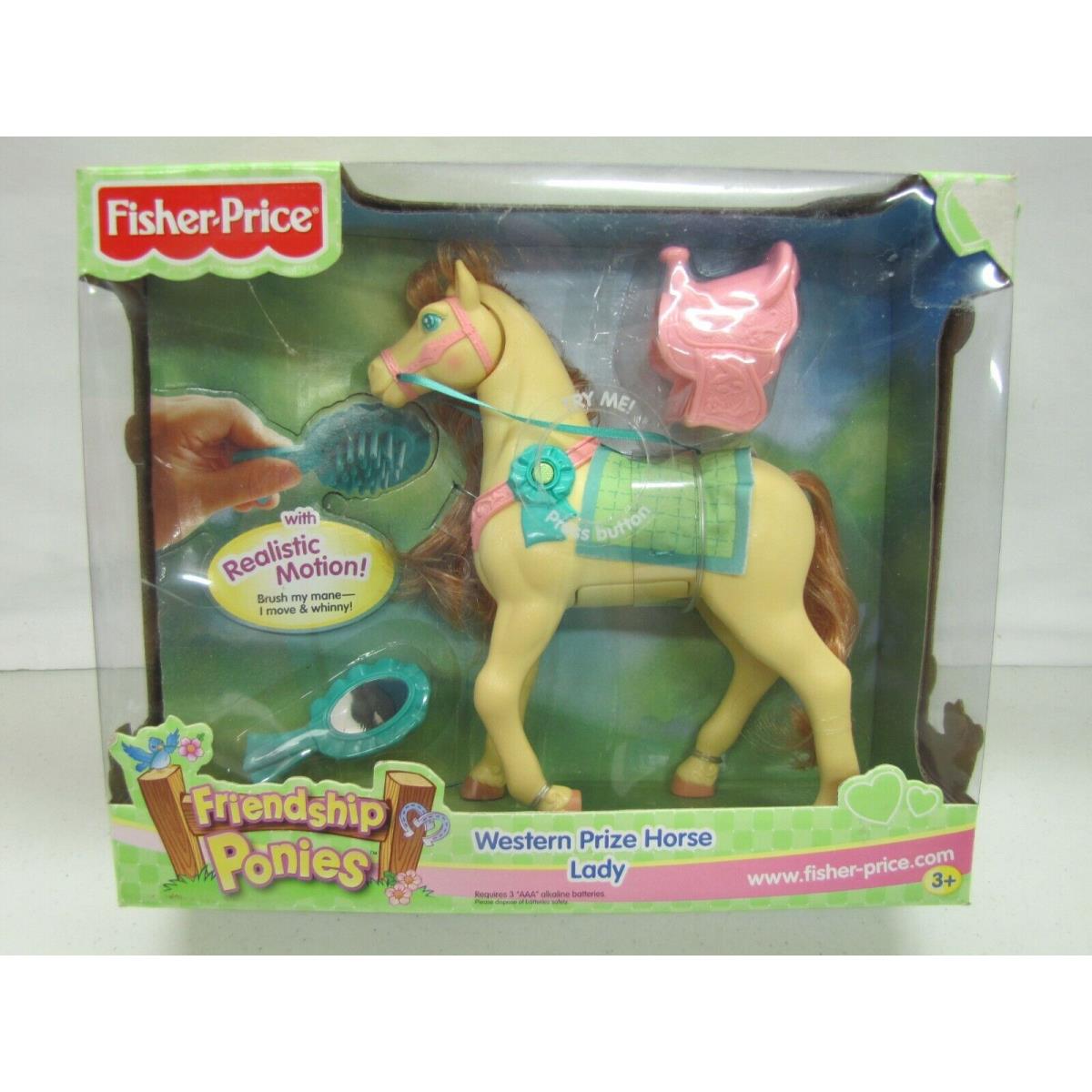 Fisher Price Loving Family Dollhouse Friendship Ponies Western Horse Lady