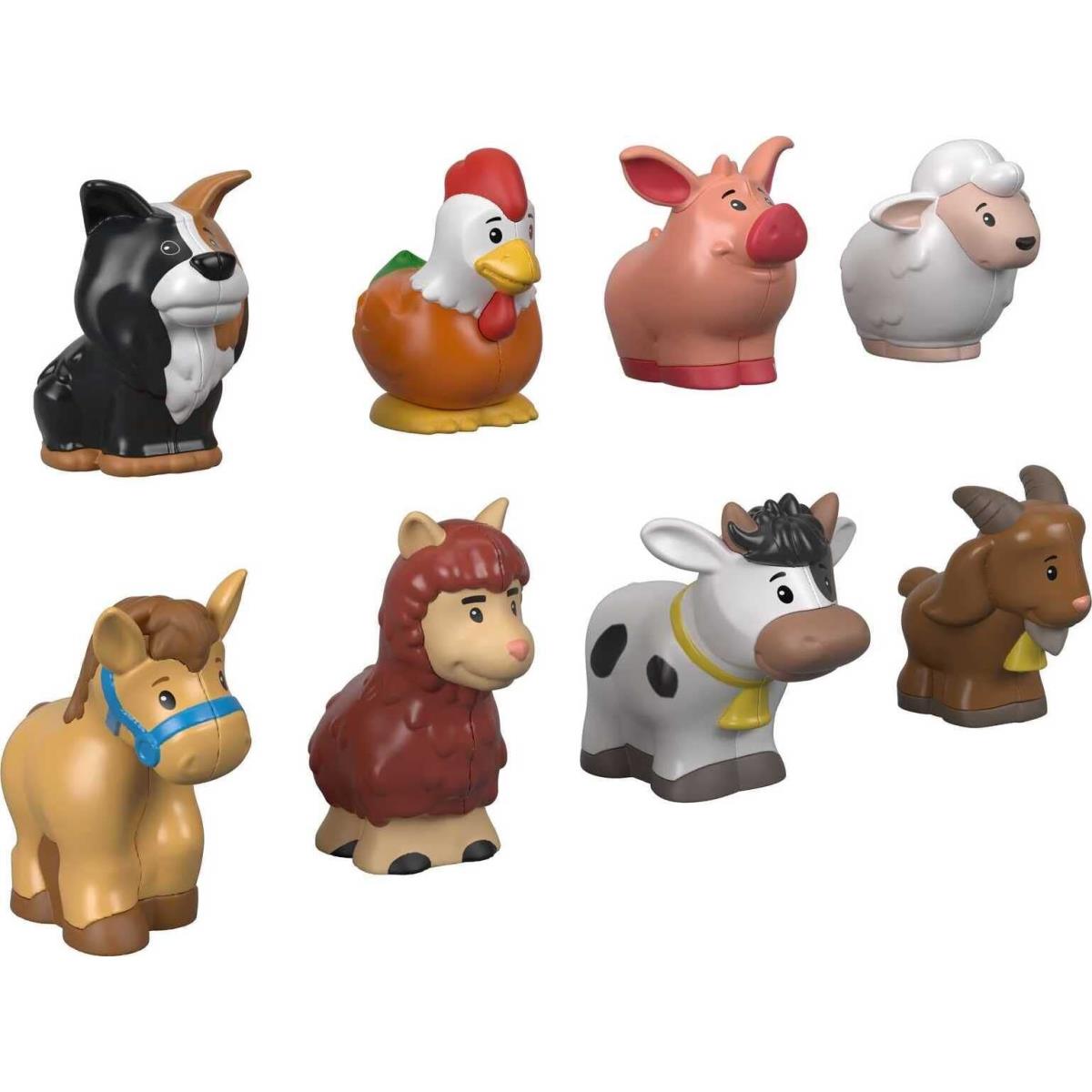 Little People 8 Piece Farm Animal Figure Set For Toddlers Ages 1 to 5