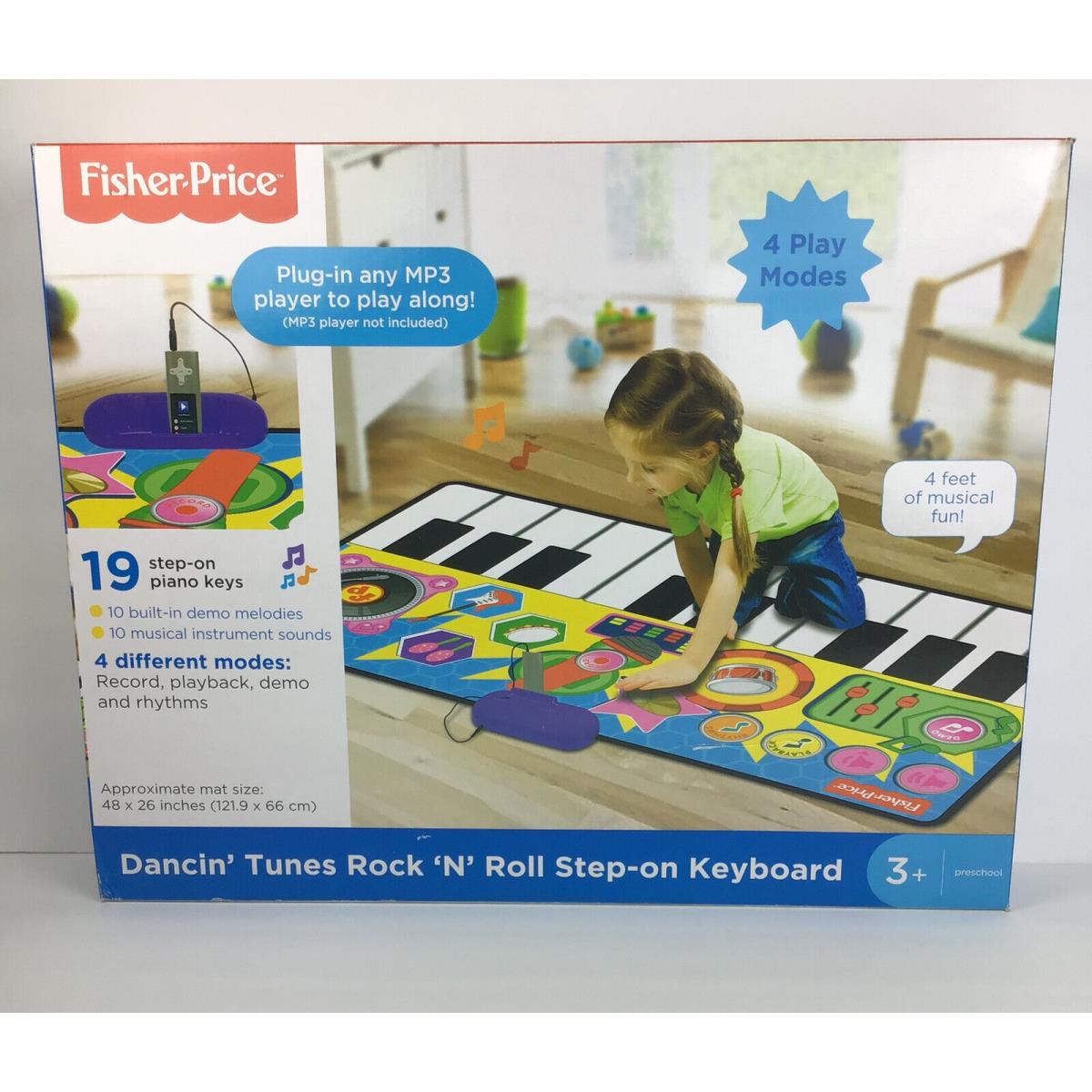 Fisher Price Step-on Piano kfp1735 2013 3-5 and Boys Girls