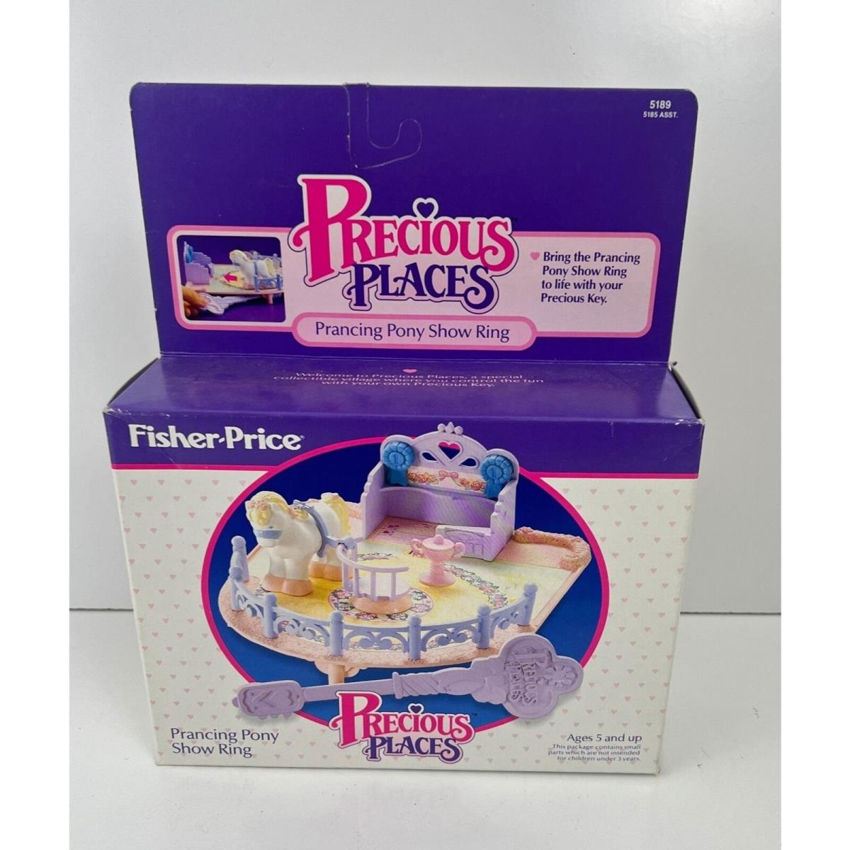 Vintage Fisher Price Precious Places Prancing Pony Show Ring 5189 1988