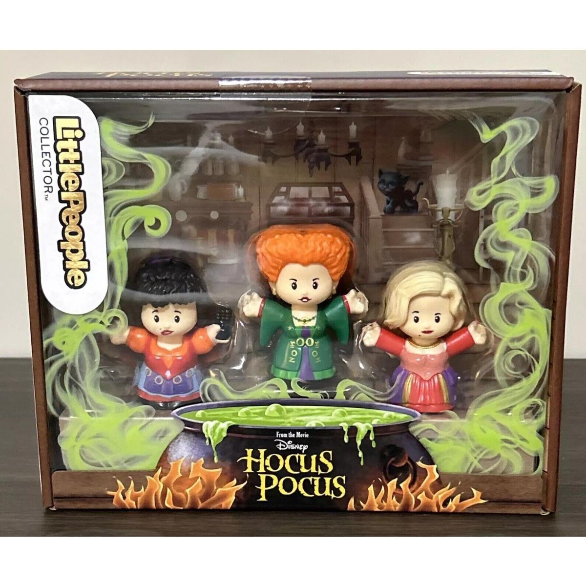 Little People Disney Hocus Pocus Figure Set 2023 Winifred Mary Sarah Halloween