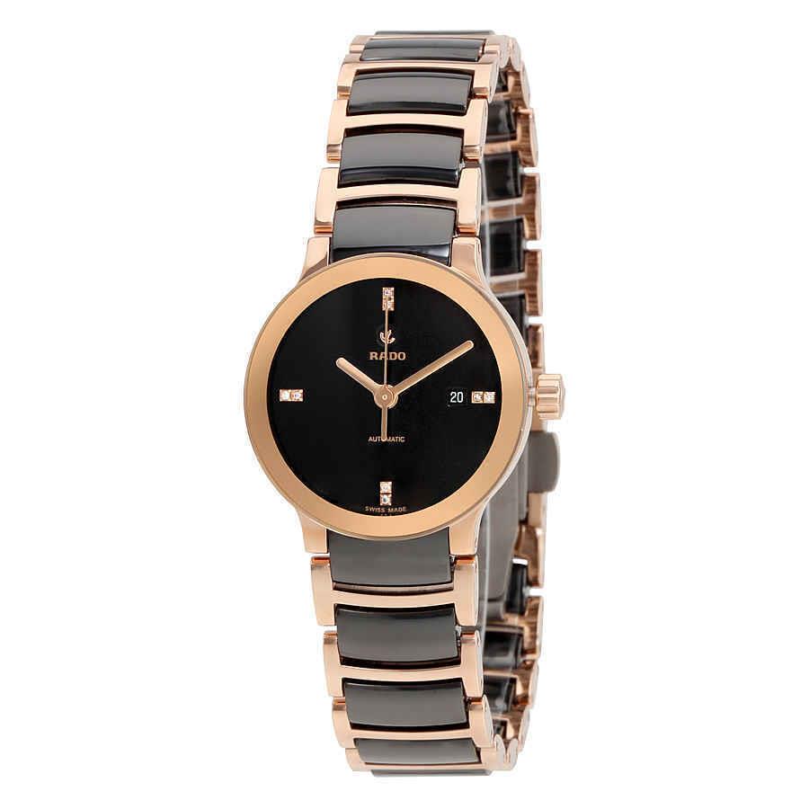 Rado Centrix S Automatic Black Dial Ladies Watch R30183712