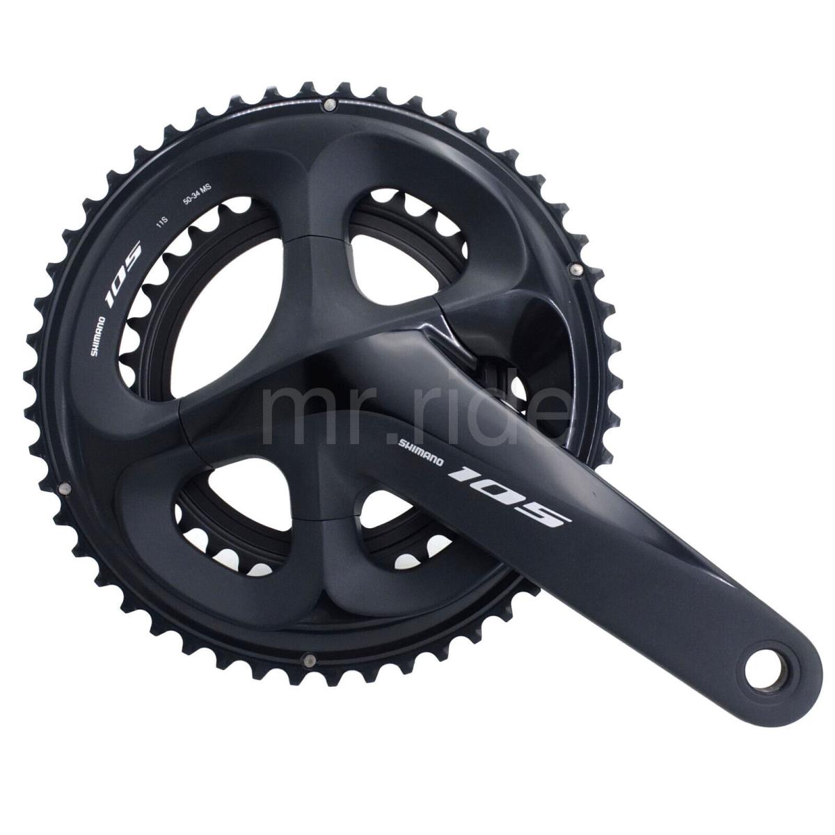 Shimano 105 FC-R7000 Crank Set 165/170/172.5/175mm 50/34/52/36/53/39T W/o BB