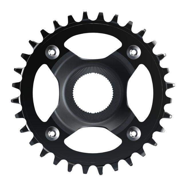 Shimano Steps CR-EM800/ SM-CRE80 E-mtb Direct Mount Black Chainring 1x12-Speed