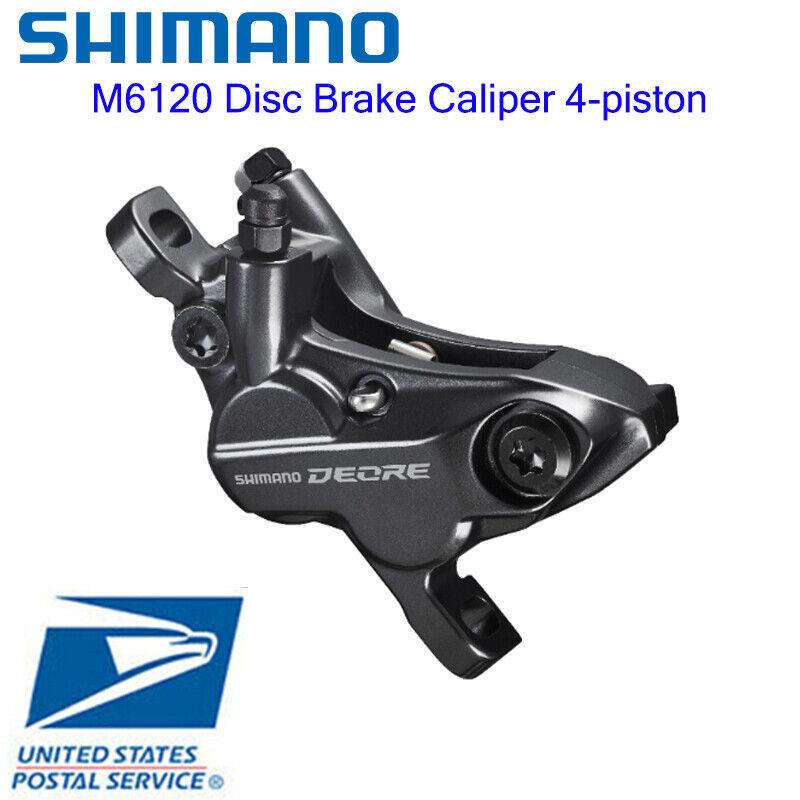 Shimano Deore BR-M6120 Hydraulic 4-piston Disc Brake Caliper Only