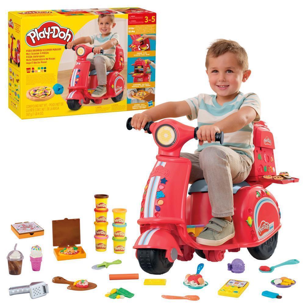 Play-doh Pizza Delivery Kids Scooter Playset