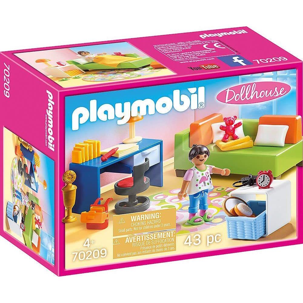 Playmobil 70209 Dollhouse Children`s Room For Children Ages 4+