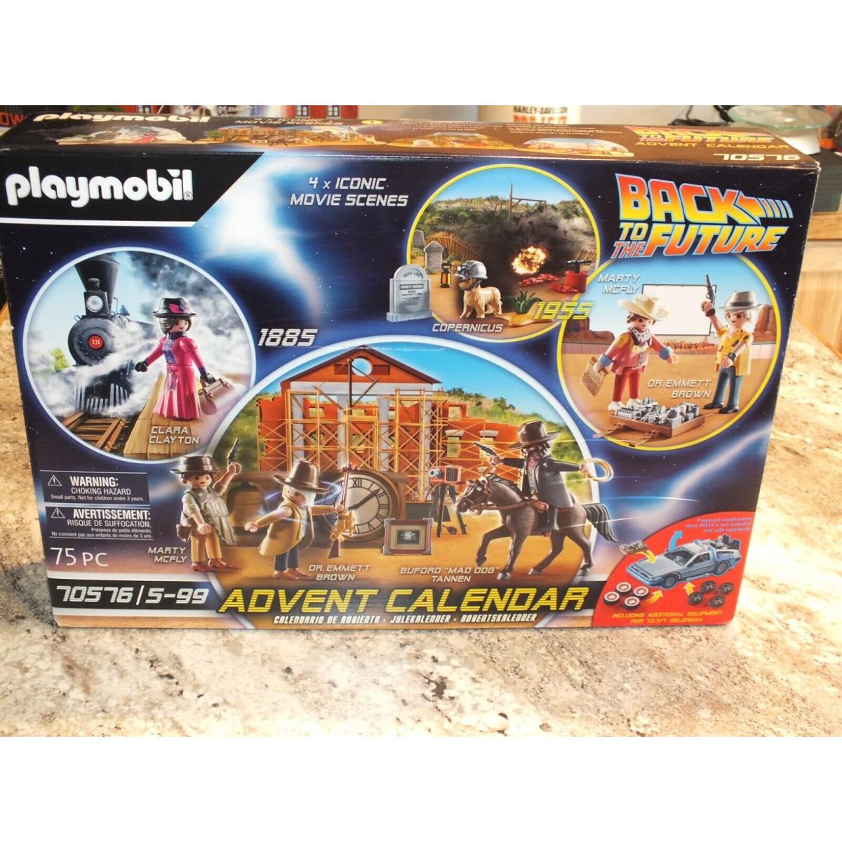 Playmobil Back to The Future Iii Advent Calendar 70576