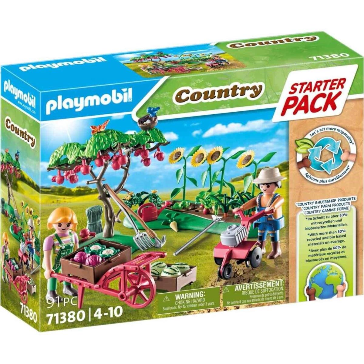 Playmobil Starter Pack Vegetable Garden 71380