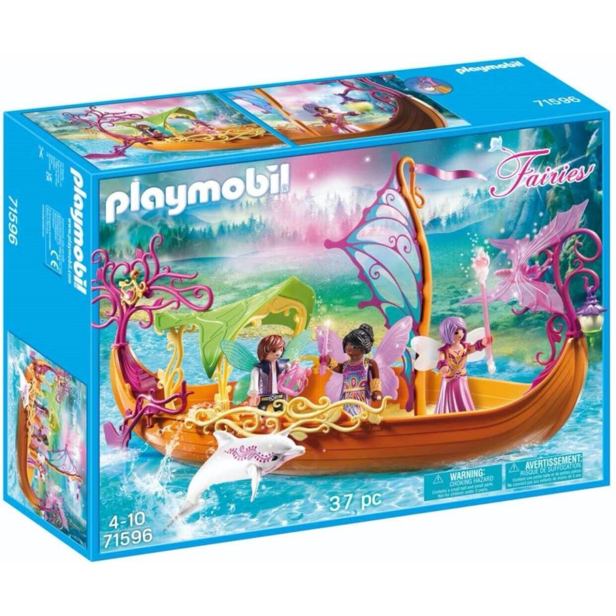 Playmobil 71596 Fairies: A Romantic Ship For Fairies