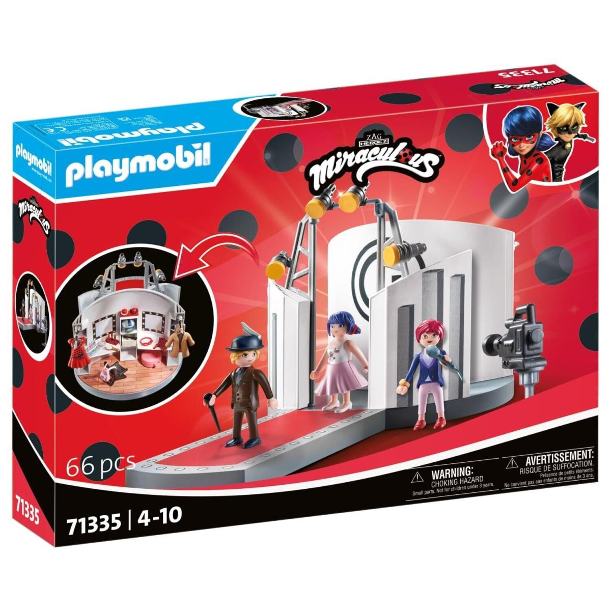 Playmobil 71335 Miraculous: Fashion Show in Paris Mib/new