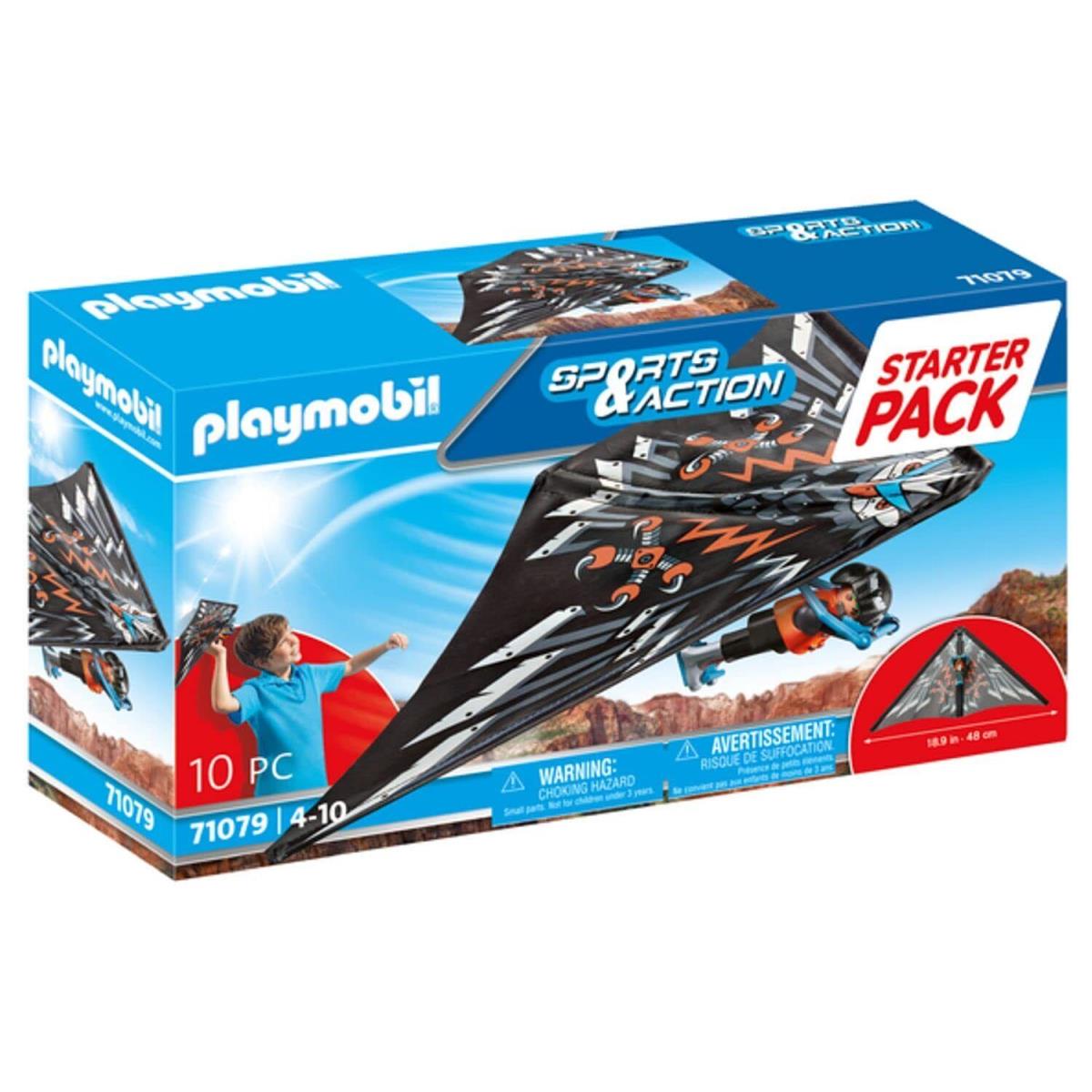 Playmobil Sports Action 71079 Starter Pack Drachenflieger Stuntman Und Spielz