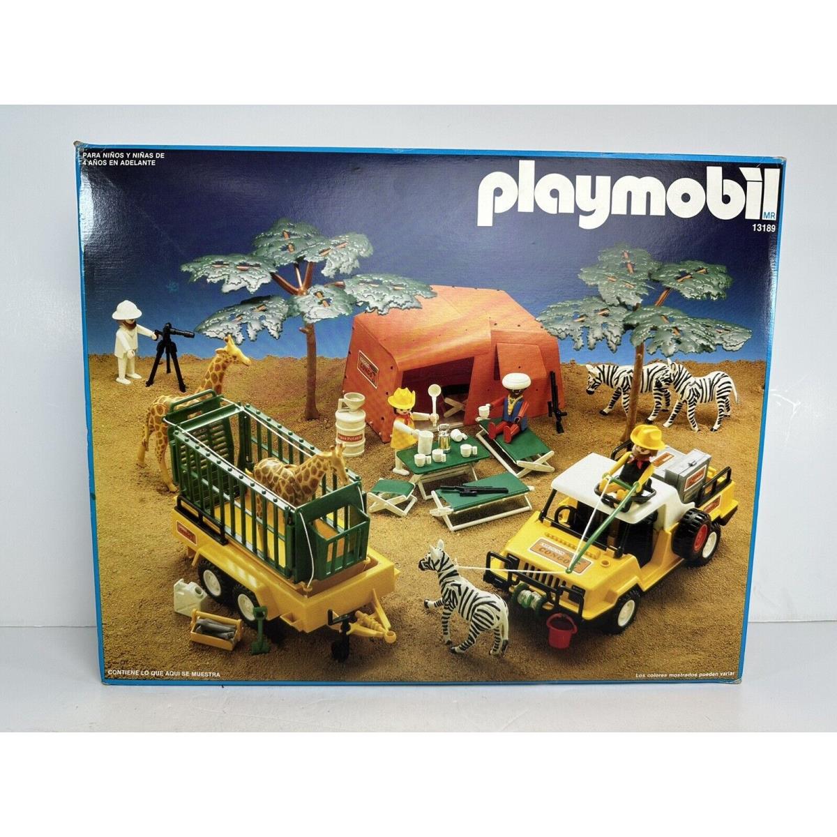 Playmobil 3189 Safari Set Exc Condition All Inside