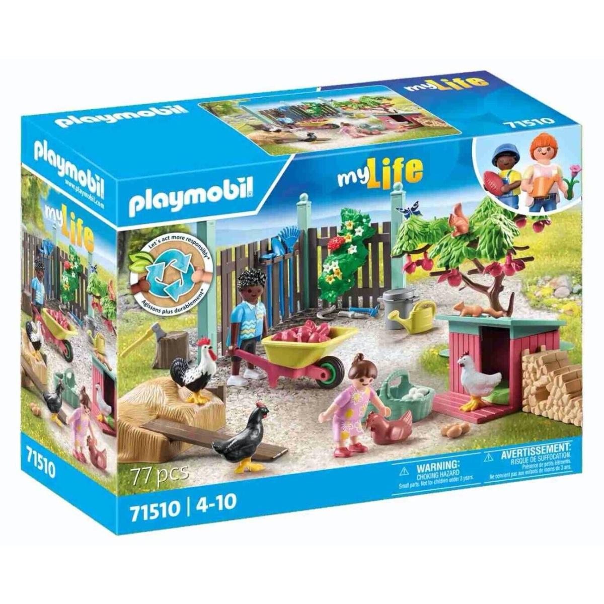 Playmobil 71510 My Life: Little Chicken Farm in The Tiny House Garden