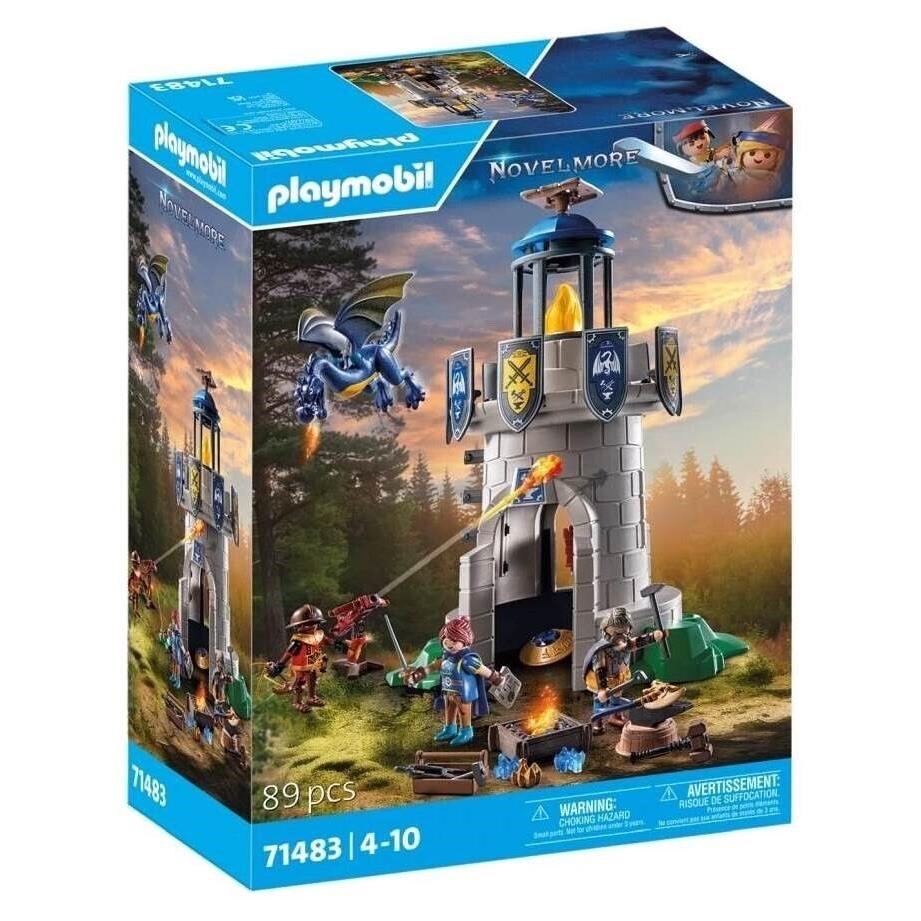 Playmobil 71483 Novelmore: Knight`s Tower with Smith and Dragon