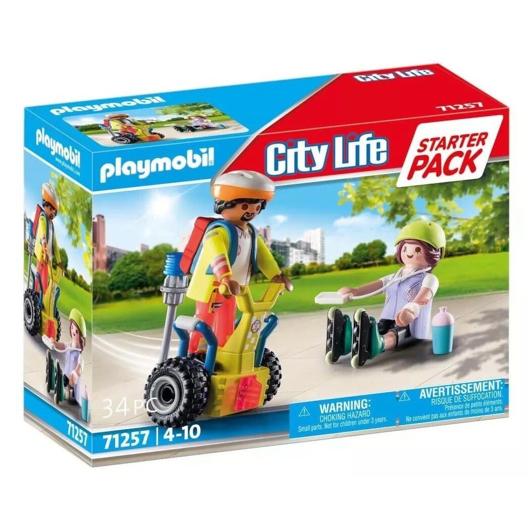 Playmobil 71257 City Life: Starter Pack Rescue with Balance Racer