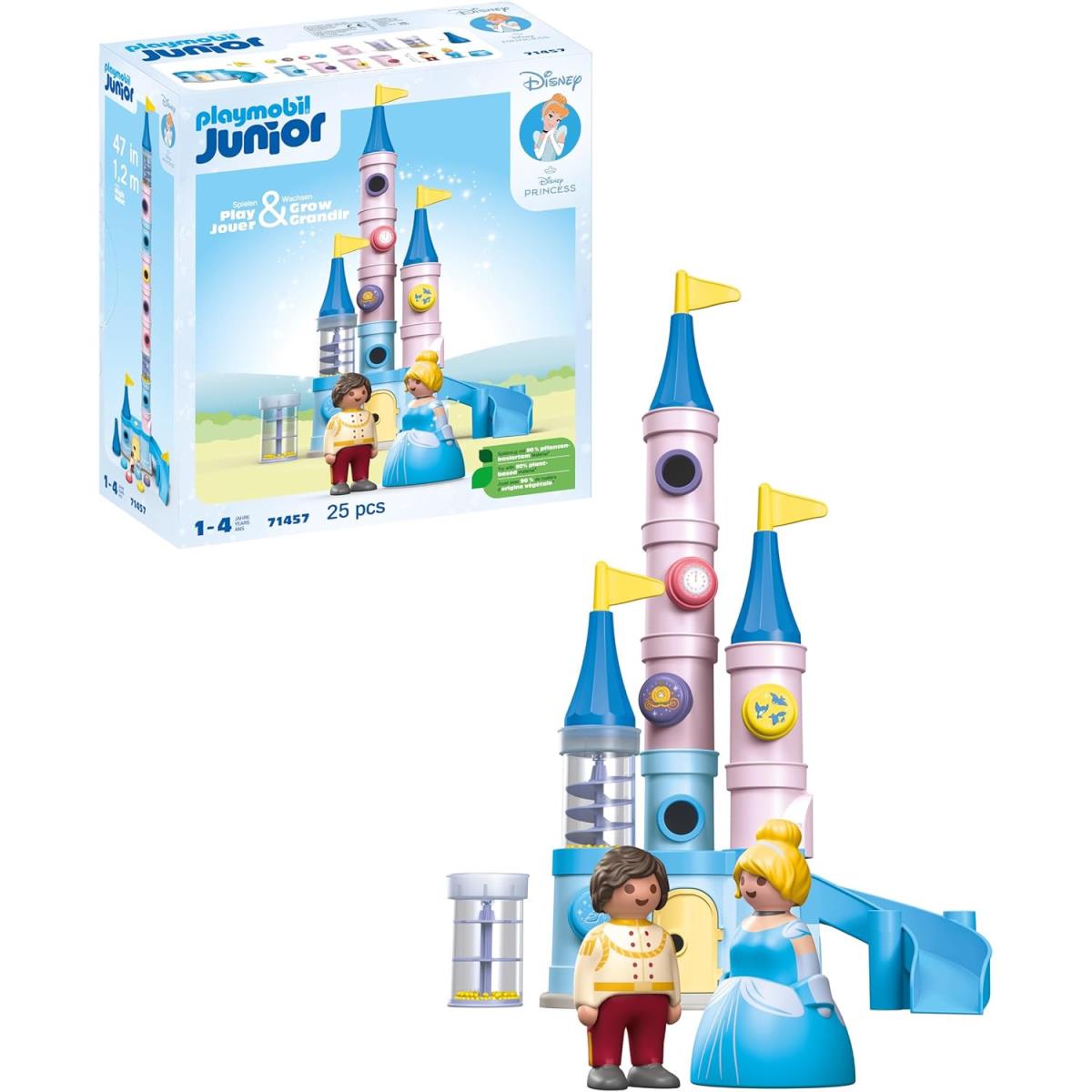 Playmobil Junior Disney: Cinderella`s Castle 71457 Building Toy Set Gift