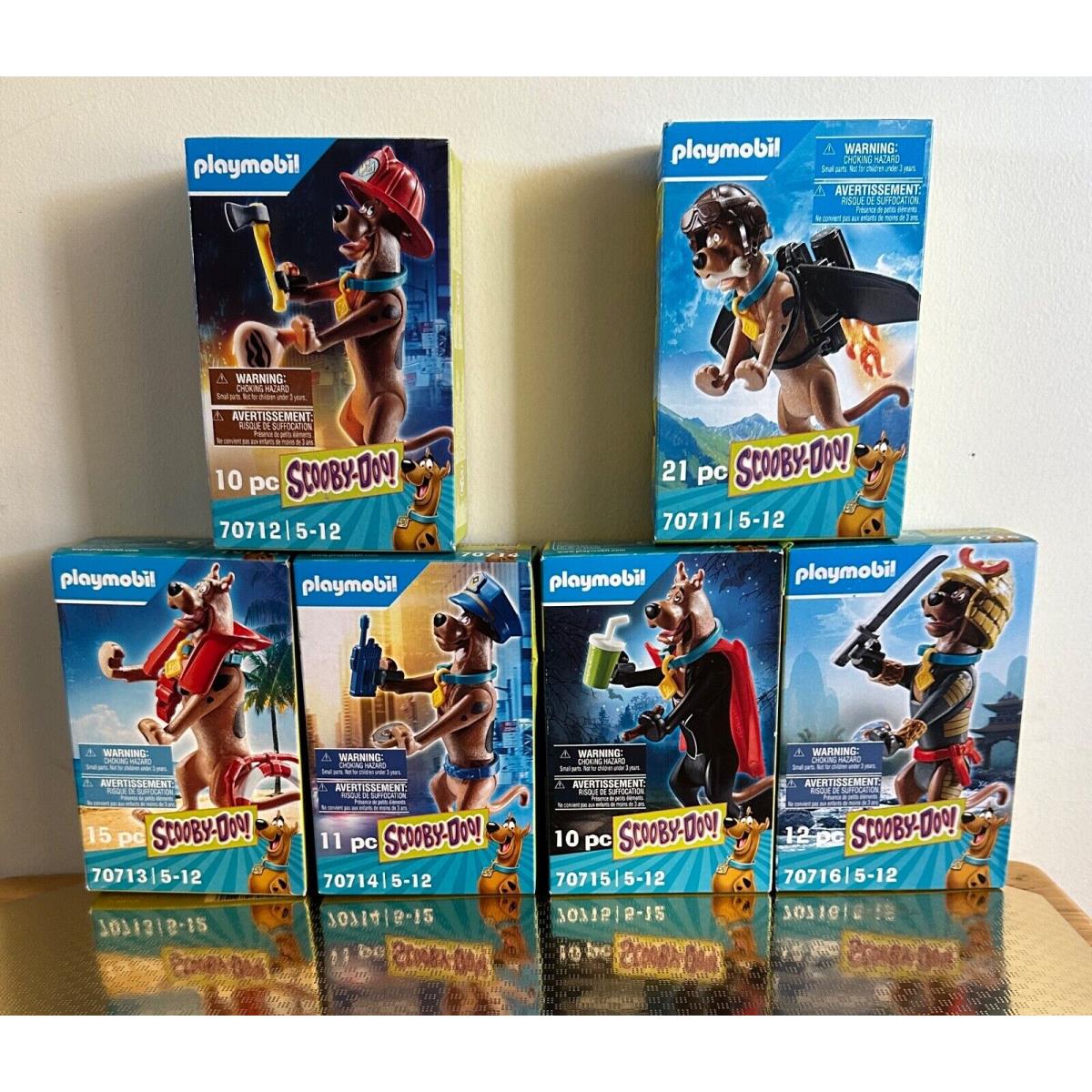 Playmobil Scooby-doo Collectible -70711 70712 70713 70714 70715 70716