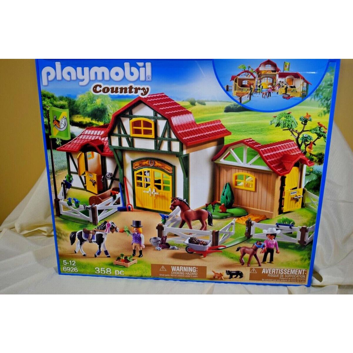 Playmobil Country Horse Farm 358 Pcs 6926 822TT68