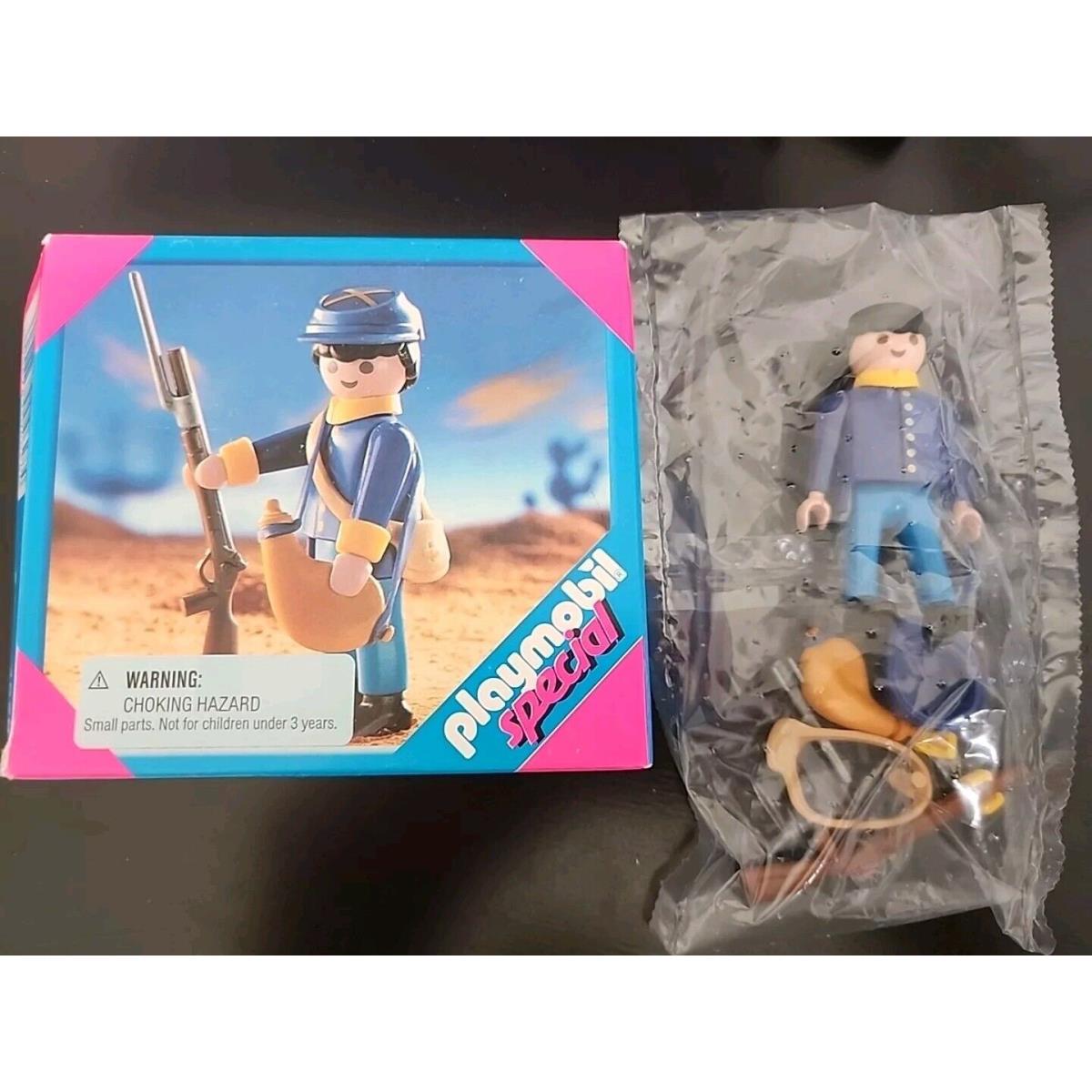 Playmobil Northern Soldier Union Yankee Army Male Adult Figure Civil War 4628