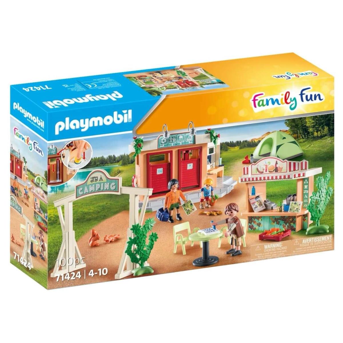 Playmobil 71424 Family Fun: Campsite