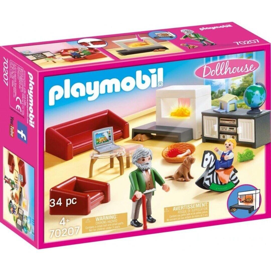 Playmobil 70207 Dollhouse: Comfortable Living Room