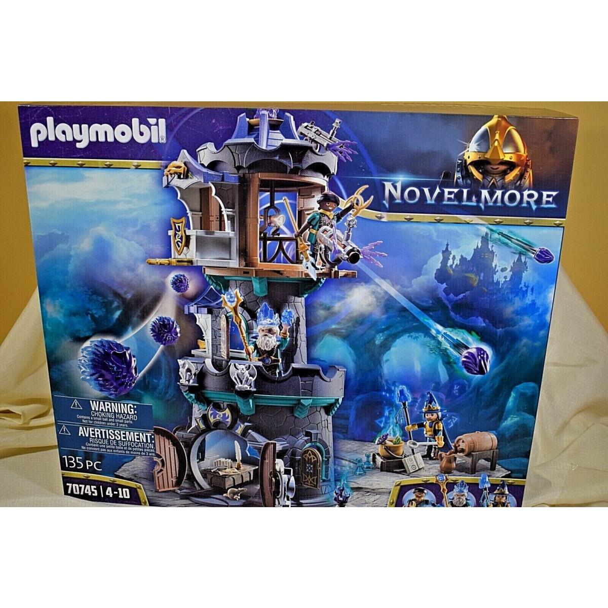 Playmobil Novelmore Violet Vale Wizard Tower 135 Pcs 70745 822TT67